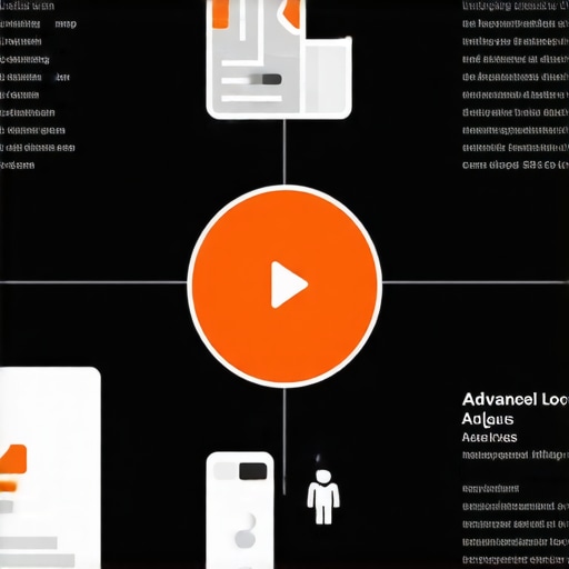 Infographic illustrating complex local SEO tactics for Atlanta businesses.