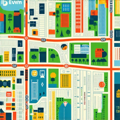 Atlanta Local Business Map Map highlighting Atlanta neighborhoods with business locations