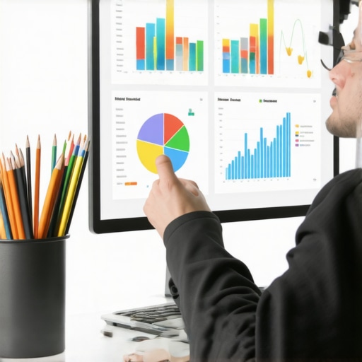 A person reviewing SEO analytics and tools tailored for Atlanta's local search dominance.