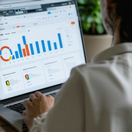 Person working on SEO tools for Google Maps optimization in Atlanta