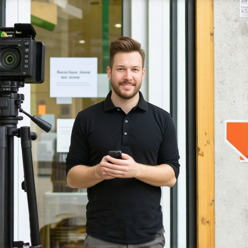 Google Maps Video Verification in Atlanta Business owner uploading store video for Google Maps verification in Atlanta, Georgia