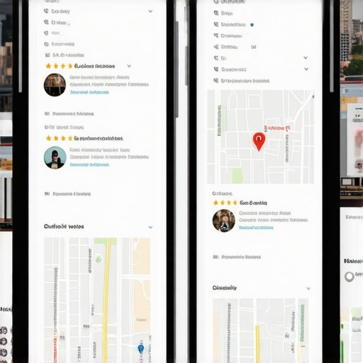 Screenshot of an optimized Google My Business listing with reviews and images in Atlanta
