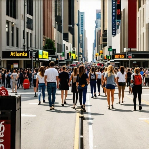 Why Foot Traffic Drives Atlanta Map Rankings in 2026