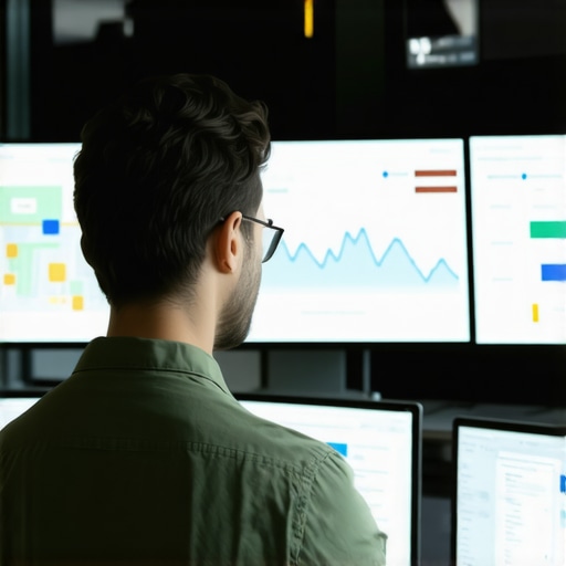 A person working with SEO analytics and citation management tools to maintain Google Maps rankings.
